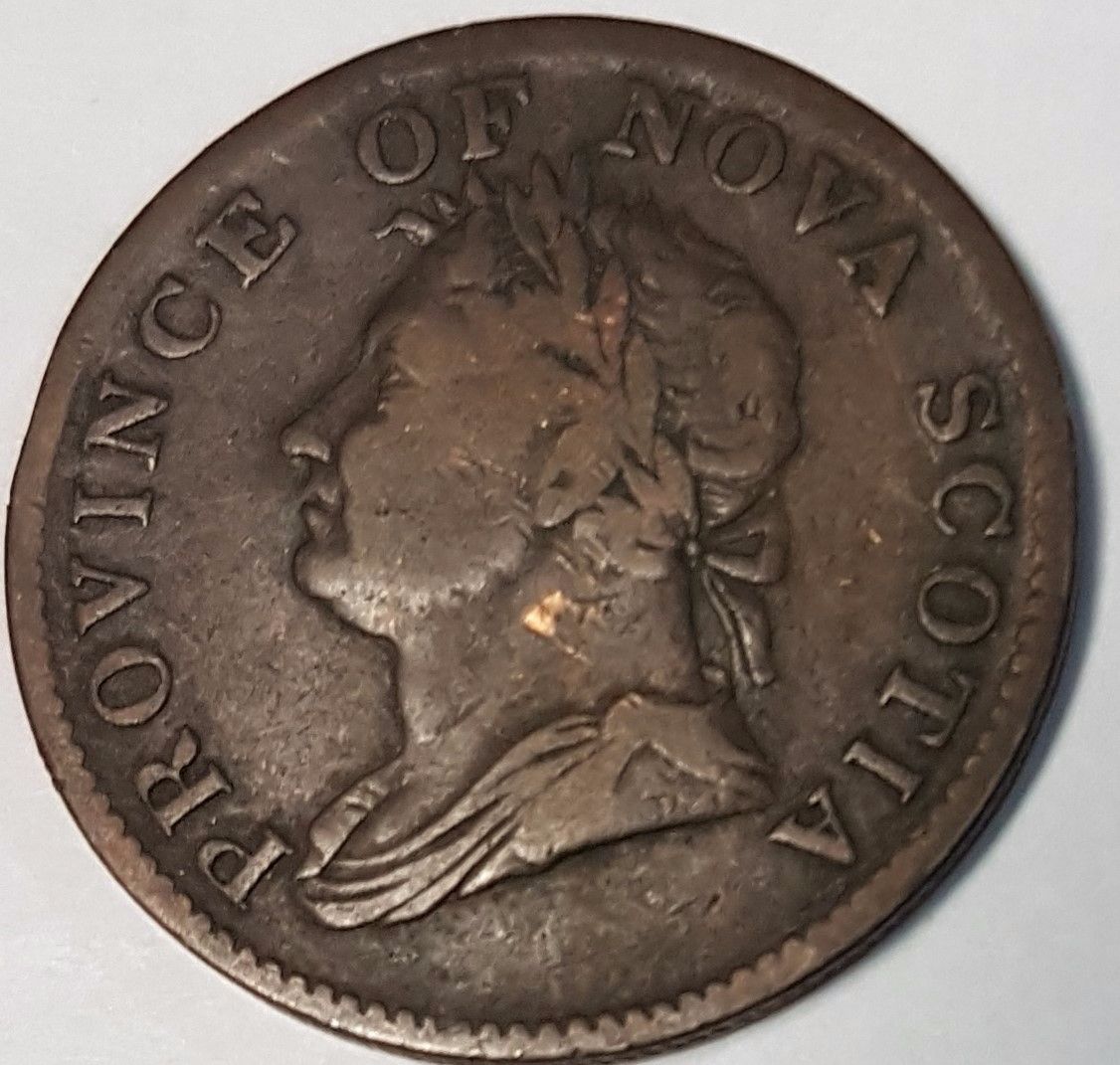 1832-Nova-Scotian-Halfpenny-Token.-Grade?