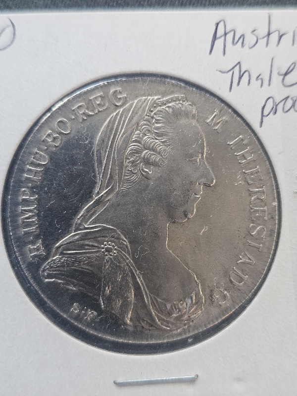 1780-Austrian-Thaler-Restrike-Coin-Question