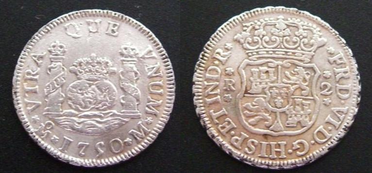 1750-Mexico-2-Reales-Ferdinand-Vi.-Is-It-Real?