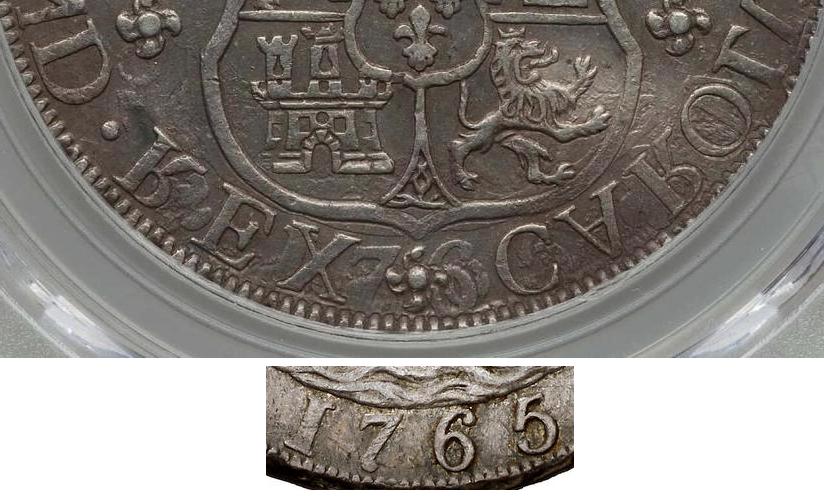 1766-Mexican-8-Real-Coin-With-Some-Curious-Features