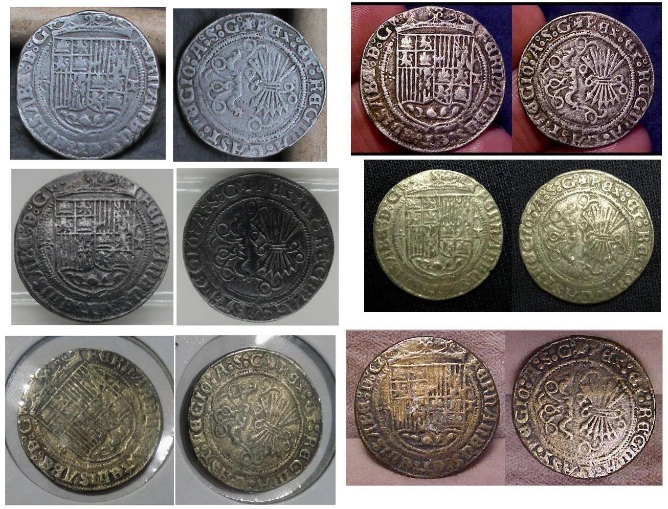 Cast-Fake-Or-Genuine?-1400's-1500's-Ferdinand-Isabella-Spanish-Silver-1-Real