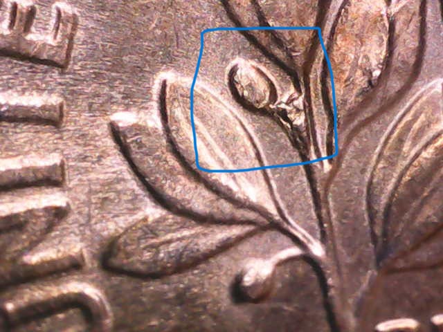 2014-P-Dime-W/Possible-Cud