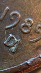 1985-D-Lincoln-Cent-Error?