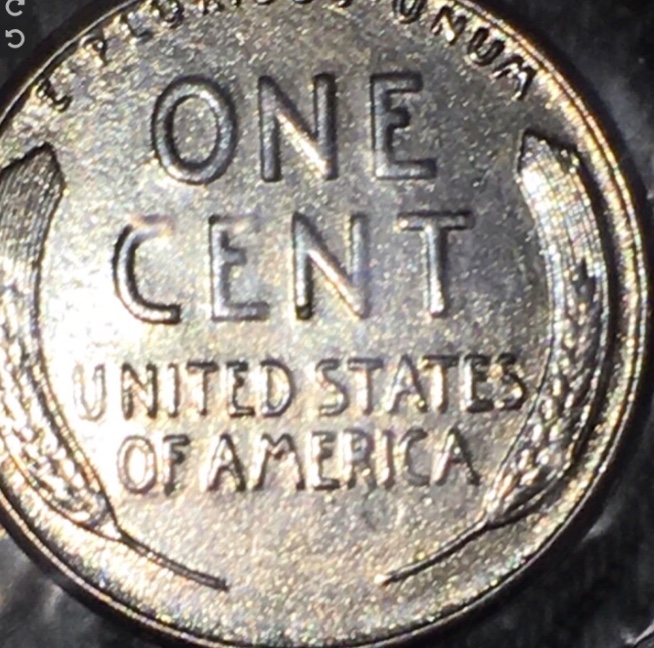 1943-D-Steel-Penny-Odd-Mark-On-Reverse