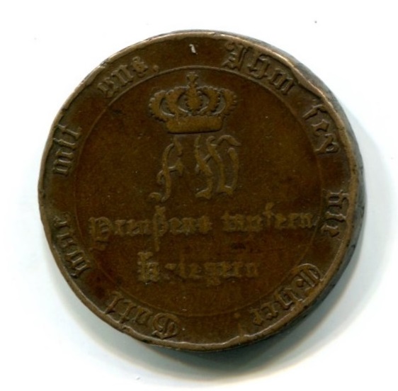 Prussian-Medal-Compared-To-Coin-Value