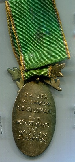 Kaiser-Wilhelm-Gesellschaft-/-Max-Planck-Gesellschaft-Membership-Medal