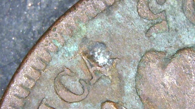 1905--Indian-Head-Penny--With-Clip-Or-Damage?
