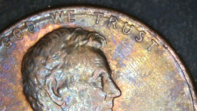 1987-Penny-With-A-Rim-Or-Bubble-?