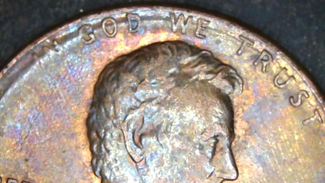 1987-Penny-With-A-Rim-Or-Bubble-?