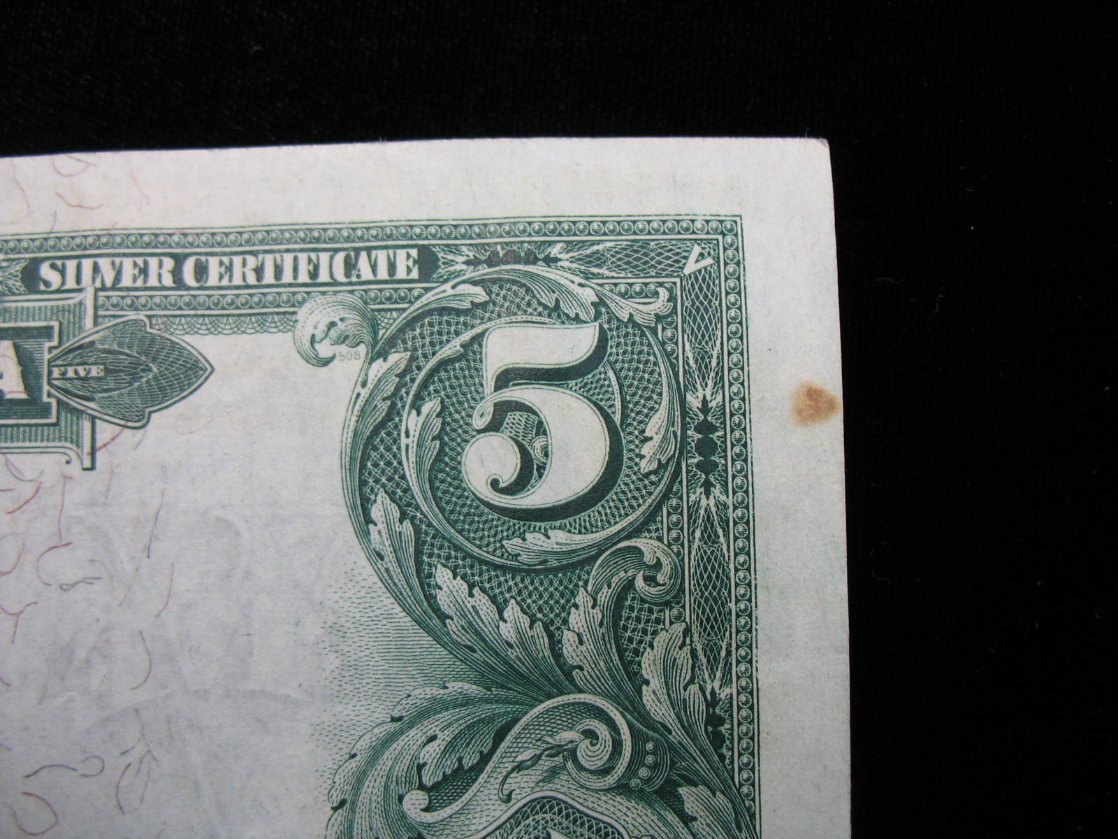 1899-$5-Chief-Silver-Certificate,-To-Send-In-Or-Not?-5/19/22---Restoration-Complete,-Photos-Posted