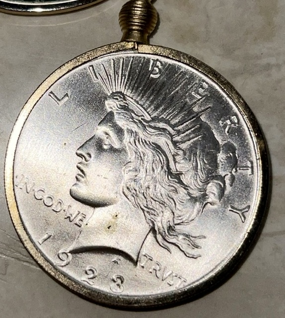 1923-Peace-Dollar-Key-Chain