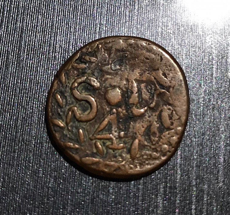Unknown-Coin---S.d.-4-Id:-Santo-Domingo-1/4-Real