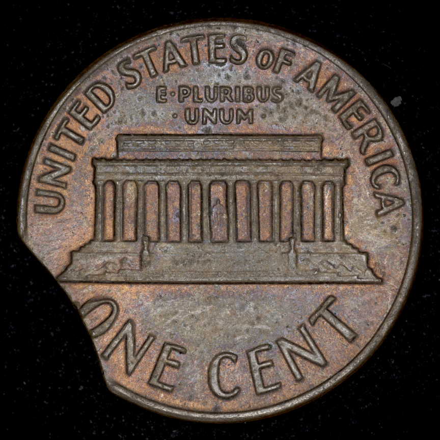 1950-D-Lincoln-Wheat-Cent-Mint-Error---Clipped-Planchet-How-To-ID-Clips