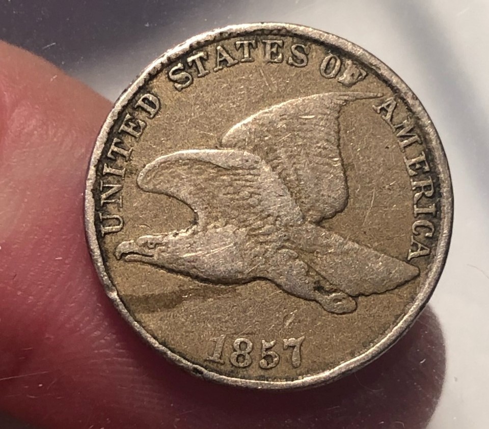1857-Flying-Eagle-Cent.filled-F--Cud?-Snow-#?