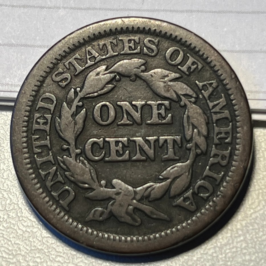 1845-Large-Cent-Clash-Marks?-Or-Something-Else.