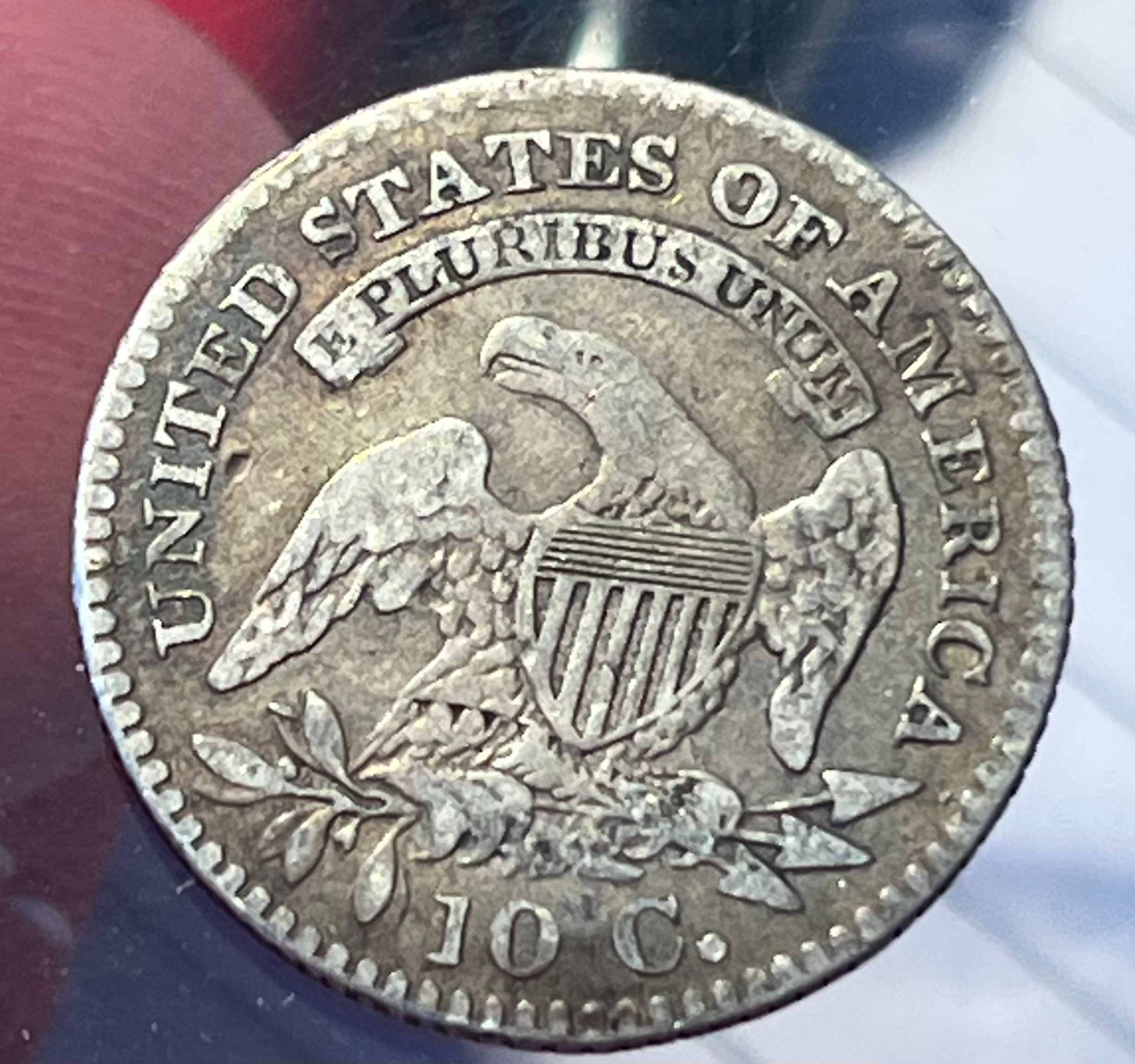 1823-Bust-Dime.-PMD,-Counter-Stamp-Or-Something-Else?