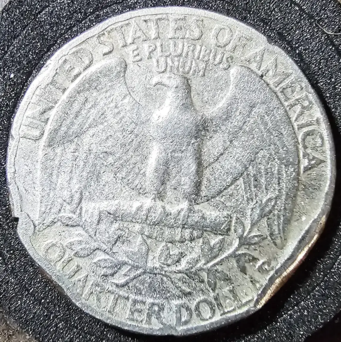 1987-P-Quarter-Die-Damage-Or-Human?