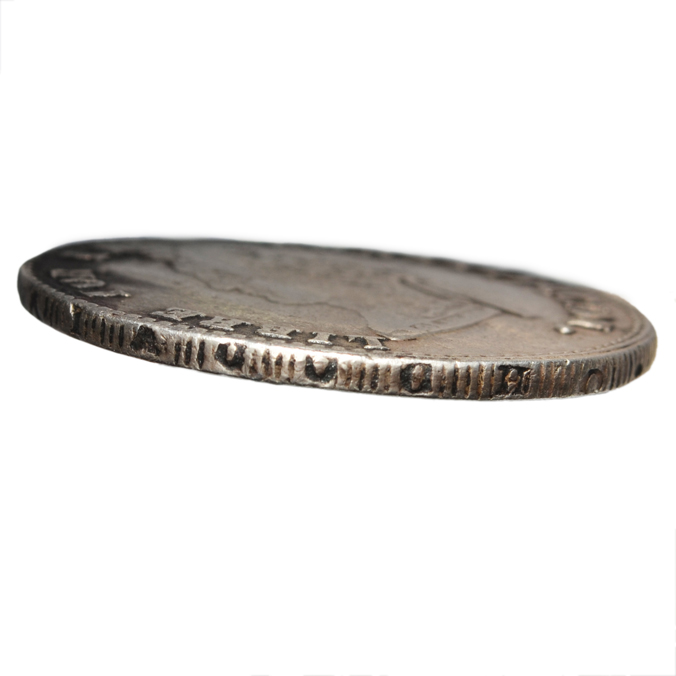 4-Soles-1858-Struck-On-A-Previous-Coin?