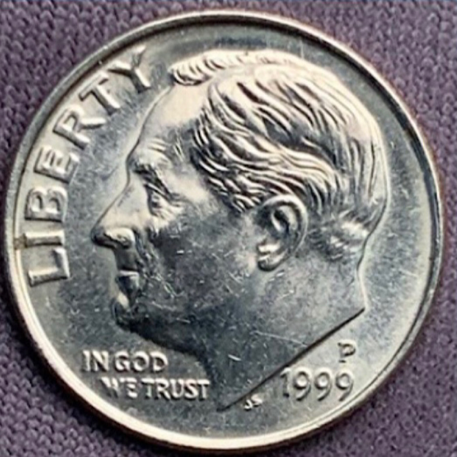 1999-P-Roosevelt-Dime.-Spike