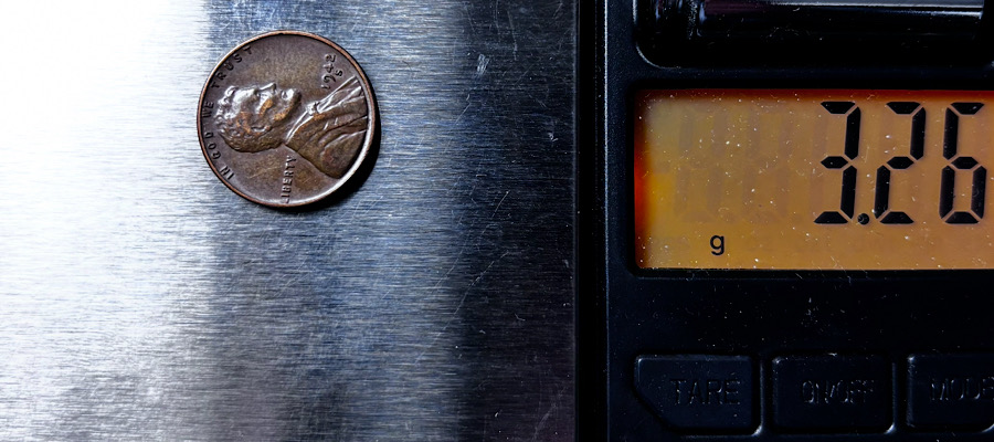 1942-S-Lincoln-Memorial-Cent.-Weight-Problem.