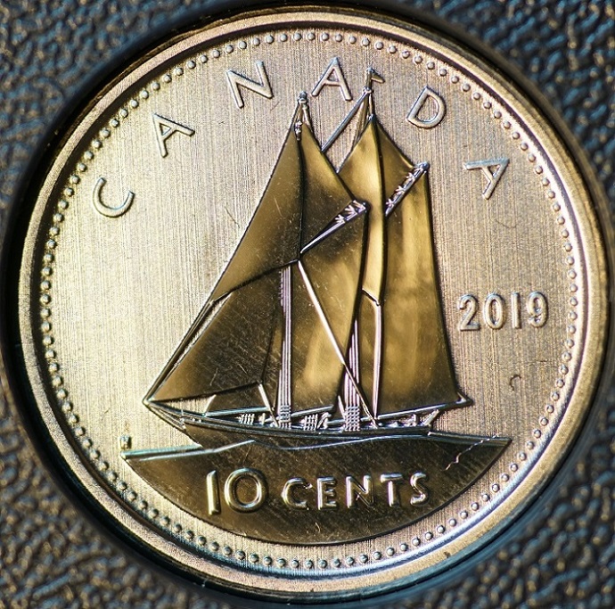 2019-Canadian-10-Cent-Coin