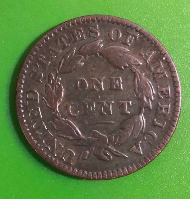1833-Large-Cent-Grade-And-N-Variety-Appears-To-Be-Scarce-N4