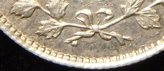 1910-Small-Leaves-Dime-With-Missing-Ribbon.