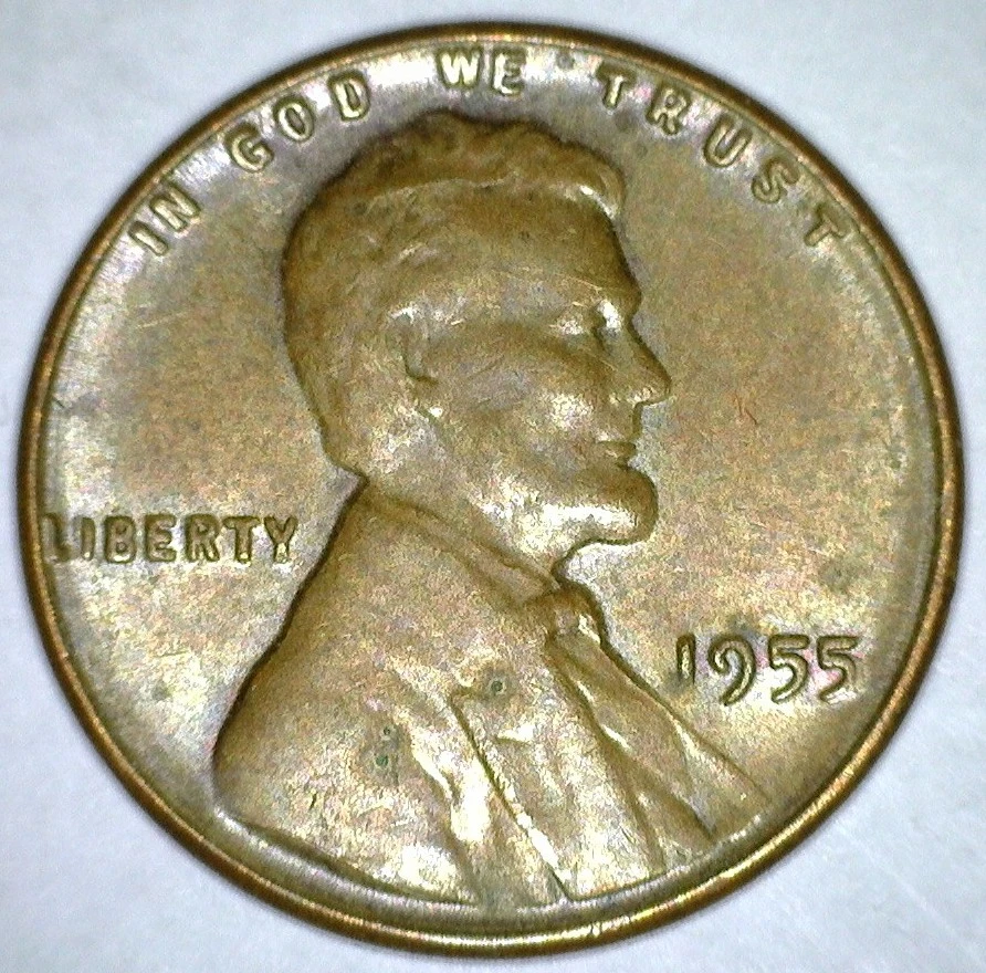 1955-Lincoln-Cent-With-RIDB