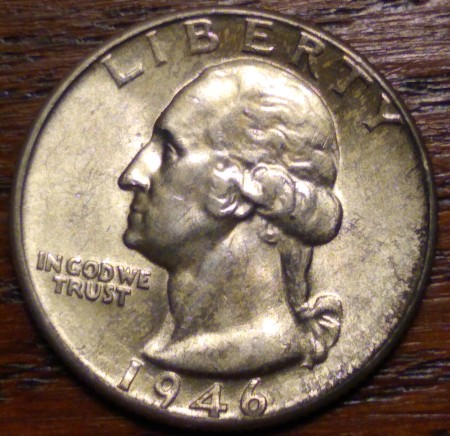 1946-P-Washington-Quarter;-Bullion-Or-Better?