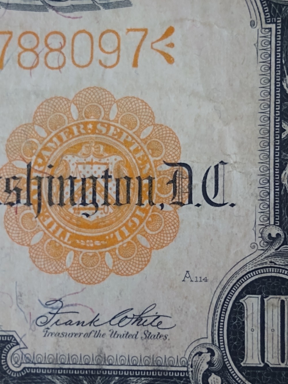 1922-$10-Gold-Certificate-Thoughts,-Opinions,-Grade?