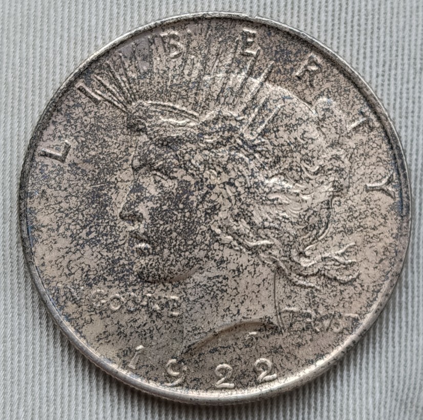 1922-Peace-Dollar---Worth-A-Dip-Or-Bullion-Tube?