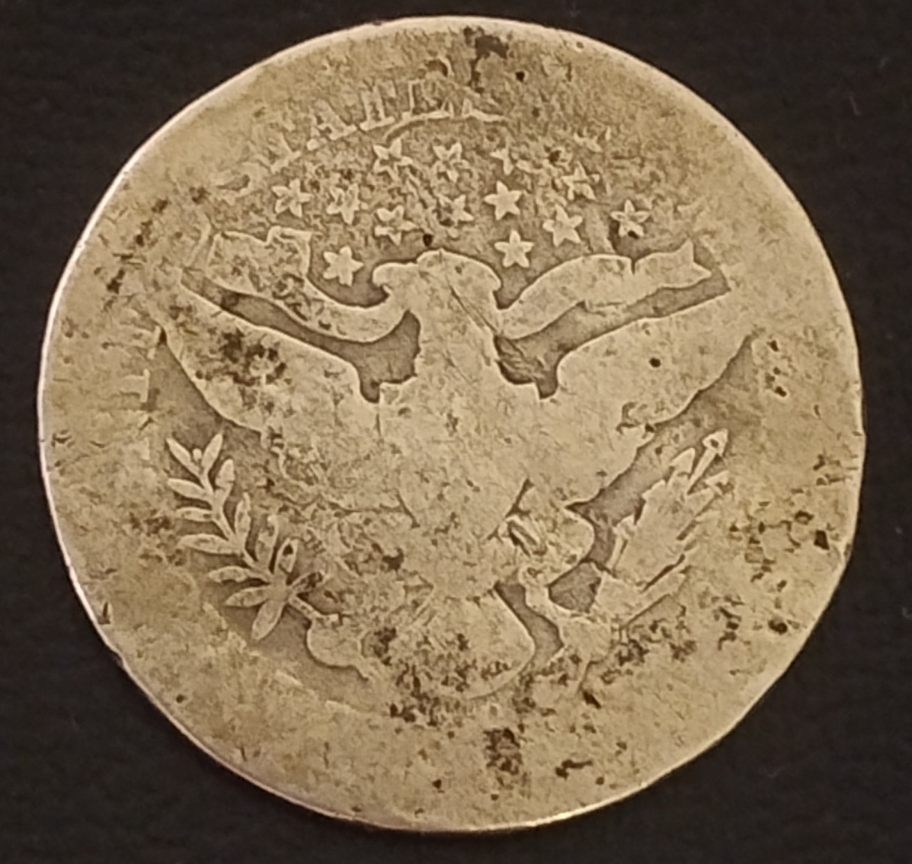 1899-P-?-Barber-Quarter-Cullest?-Sic-I've-Found-In-Rome