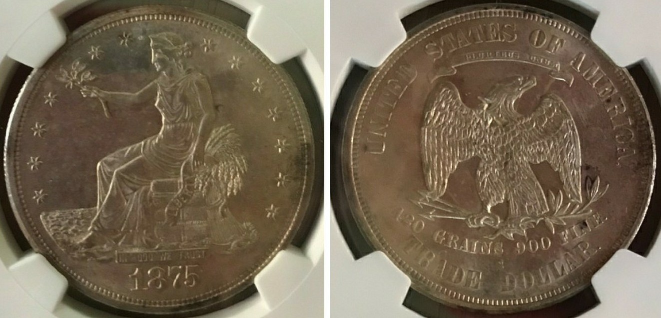 Chopmarked-Unc-Trade-Dollars