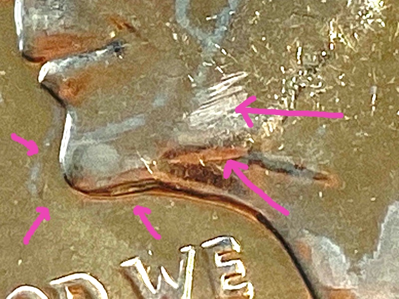 1976-P-Clad-Ike-Dollar-Several-Possible-Damages-Or-Errors?