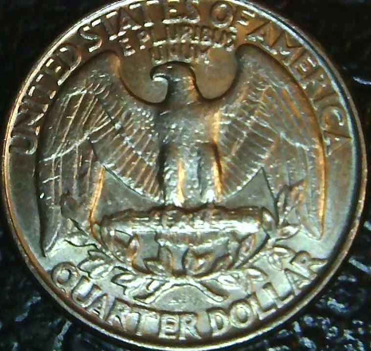 1994-D-Quarter-Die-Chip-Between-I-And-N