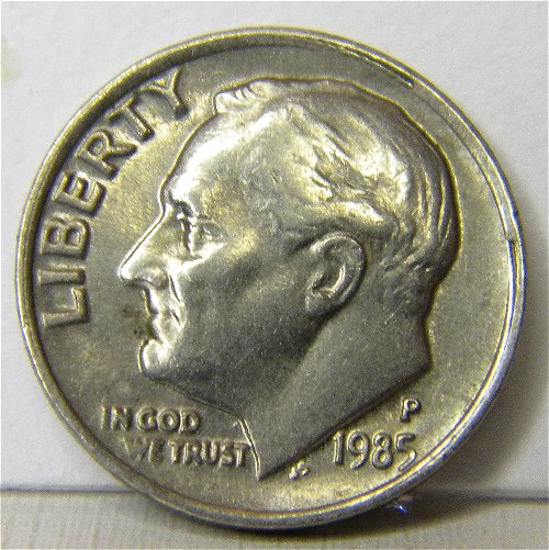 1985-P-Roosevelt-Dime---Collar-Clash-&-Rim-Cud?
