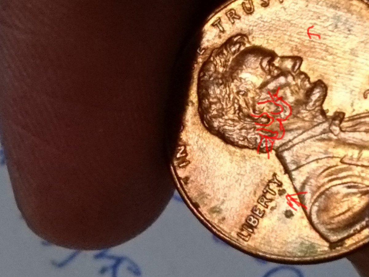 2001-Penny-Beautiful-Texture-And-Probable-Double-Ear/-Triple
