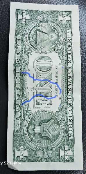 2021-$1-George-Washington-Bleeding-Through-On-Reverse