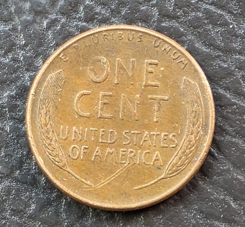 1958-D-Penny-Die,-Crack-On-Reverse.