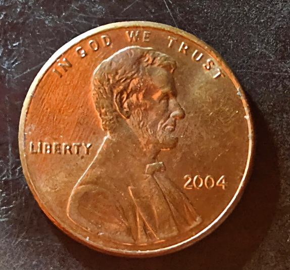 2004-Penny--Something-Looks-Differant-On-Obverse-Side
