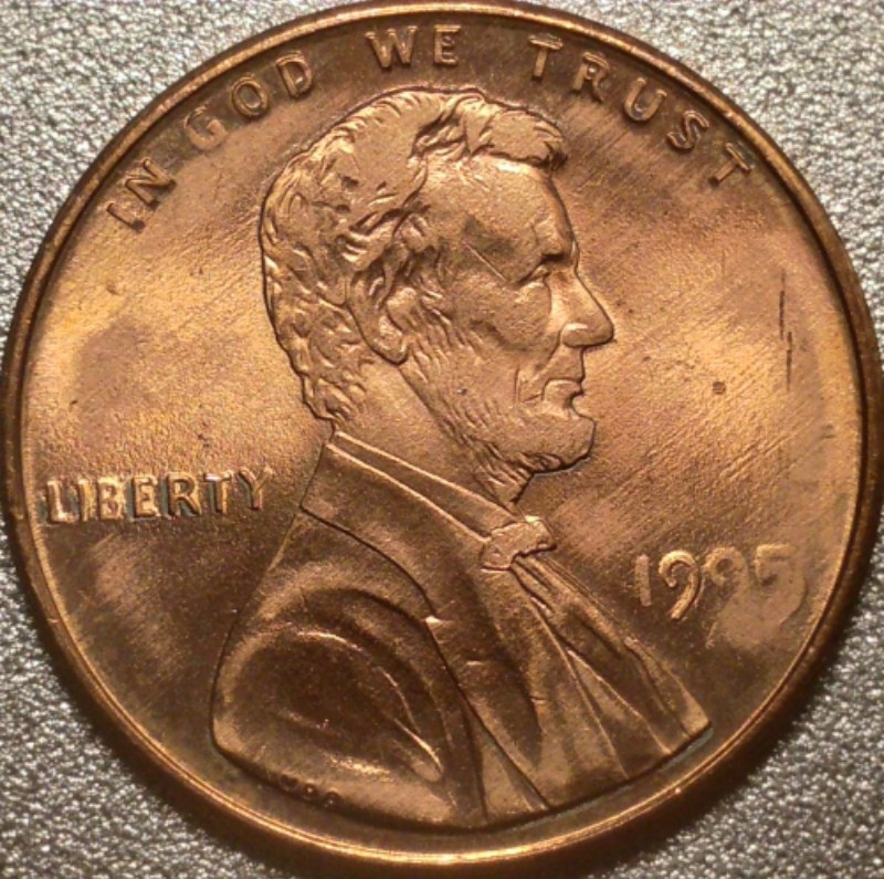1995-Lincoln-Cent-Error?