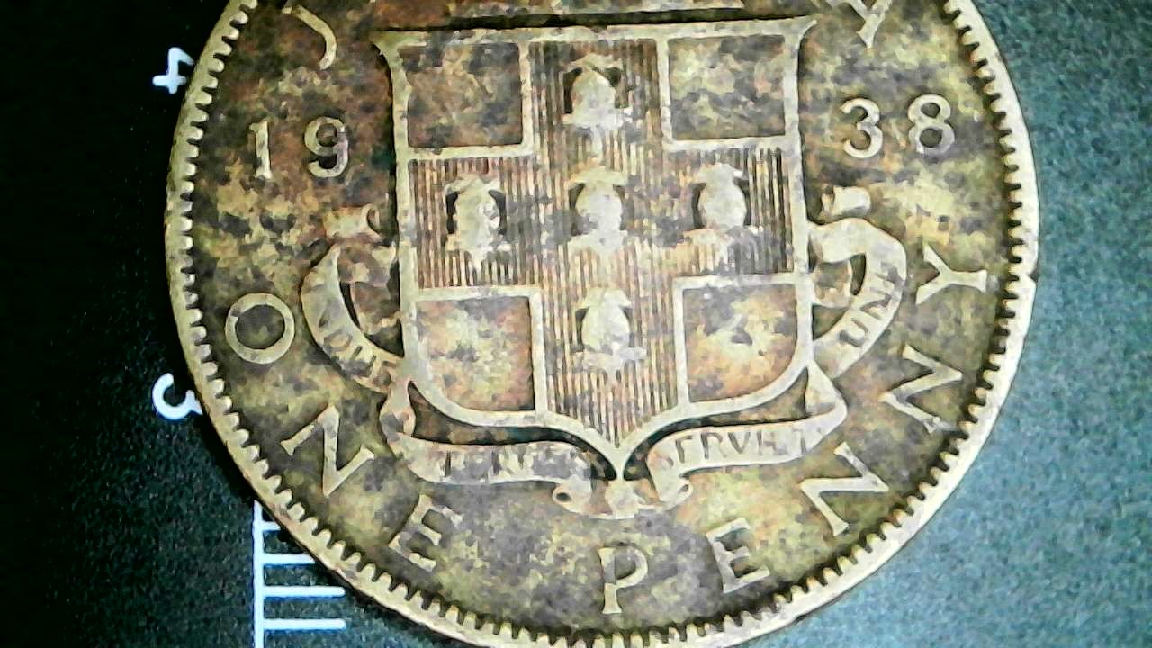 Jamaica-1958-Penny-From-Estate-Purchase