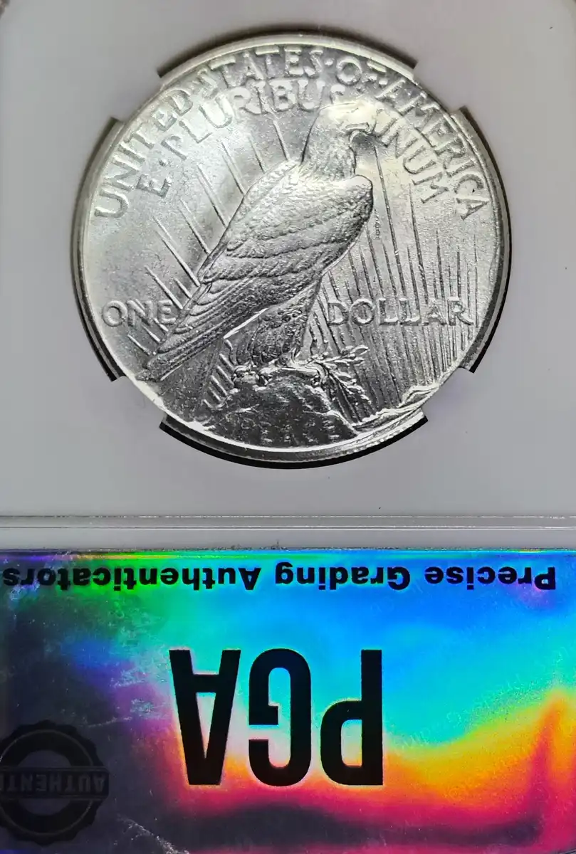 1926-Peace-Dollar-In-Pga-Holder-Looks-Weird