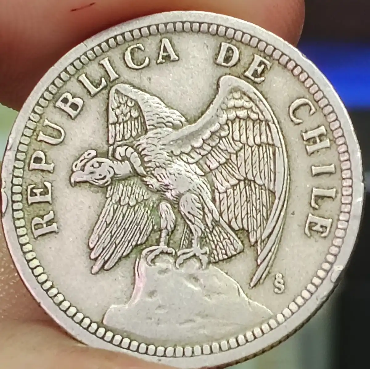 1933-Un-Peso-Nice-Condition-For-Year