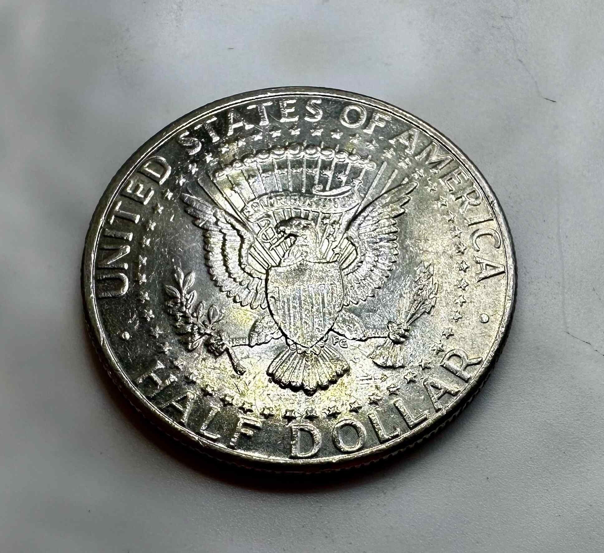 1992-D-Kennedy-Half---Partial-Collar-Or-Broadstruck,-With-DDO?