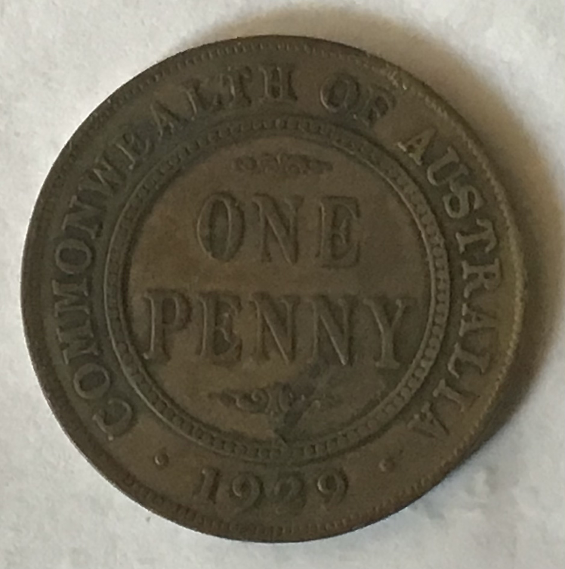 Australian-1929-One-Penny-Die-Marks