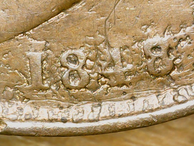 1858-Copper-8-Over-6-And-Strange-1848-Over-7