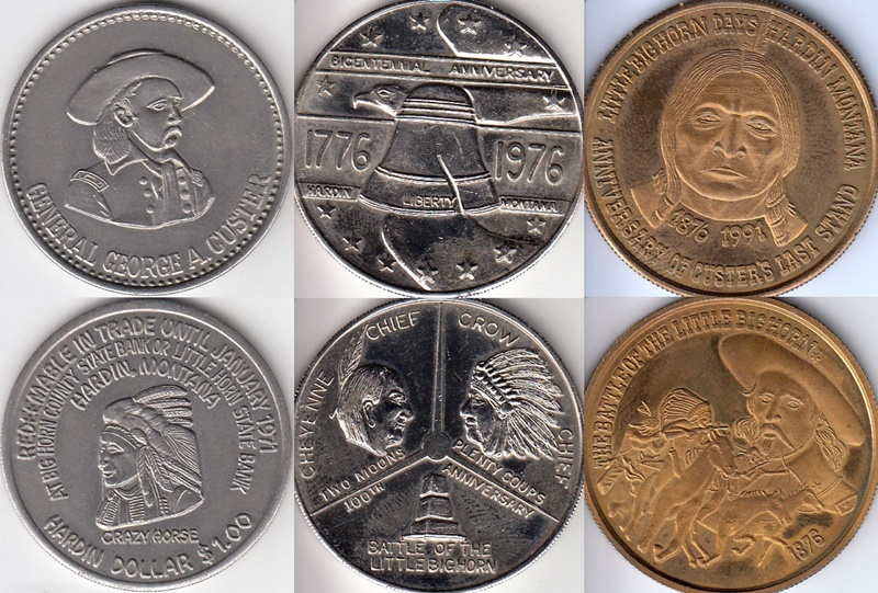 Little-Big-Horn-Battle-Coins-&-Crow-Tribe-Code-Talker-Coin
