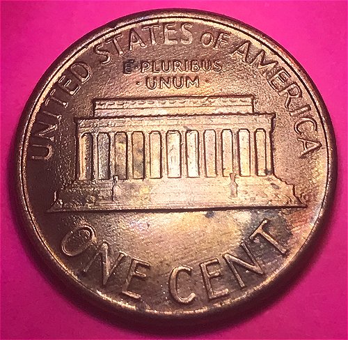 1986-D-Lincoln-Penny-Machine-Doubling-/-Rim-Ridge