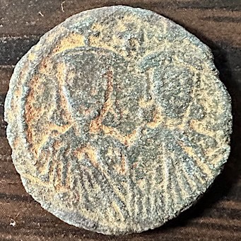 Nummis-Identification---Maybe-Ninth-Century.-Weight---4-G,-Diameter---21.9-MM